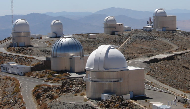 Imagen del Observatorio La Silla en Chile